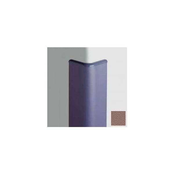 Pawling Surface Mounted Corner Guard Bullnose 90Deg, 3'' Wings, 4'H W/Caps, Caf Au Lait CG-30-4-694 - main